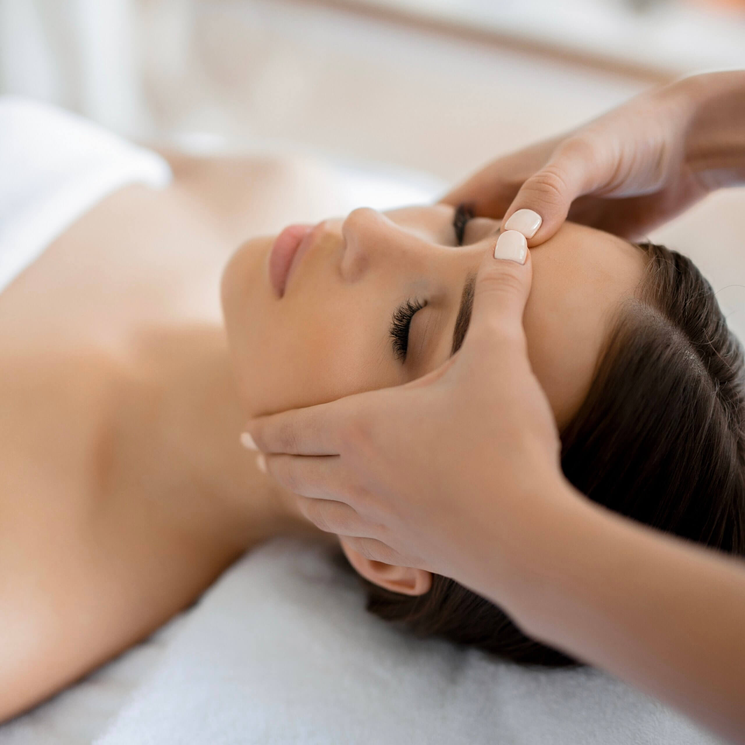 Gesichtsmassage Lymphdrainage